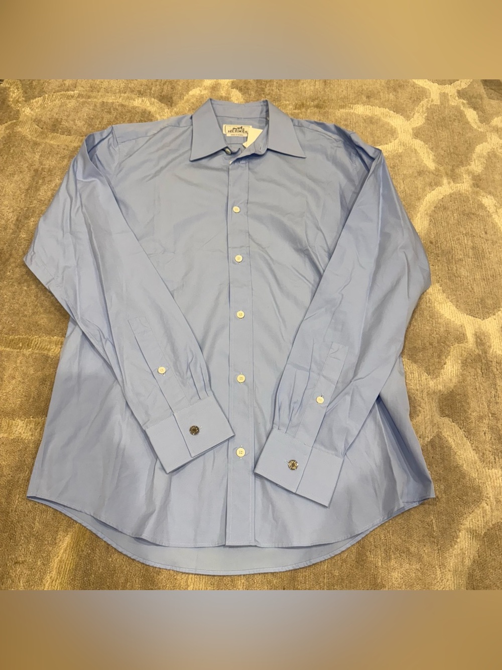 NWT Hermes Men’s Button Down Shirt